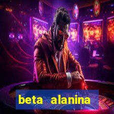 beta alanina aumenta a pressao